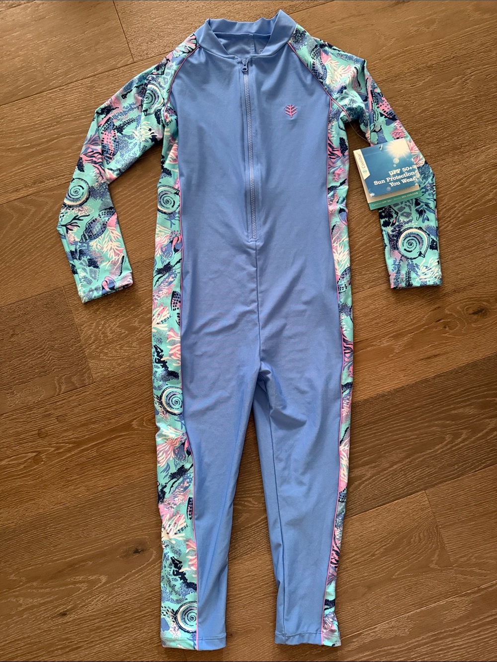 Coolibar Barracuda Neck to Ankle Surf Suit. Size:Youth S. NWT.
